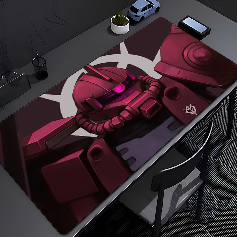 Desk Setup Rug - 90x40cm Mauspad Anime Gamer-Computer-Schreibtischunterlage Tastaturunterlage XXL