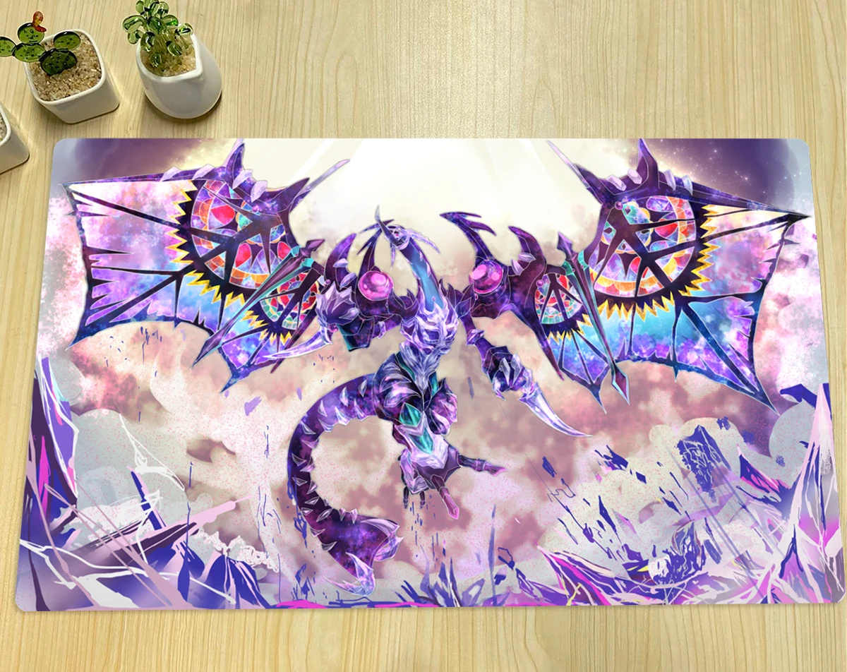 Desk Setup Dark - YuGiOh ARC-V Spielmatte Dark Requiem Xyz