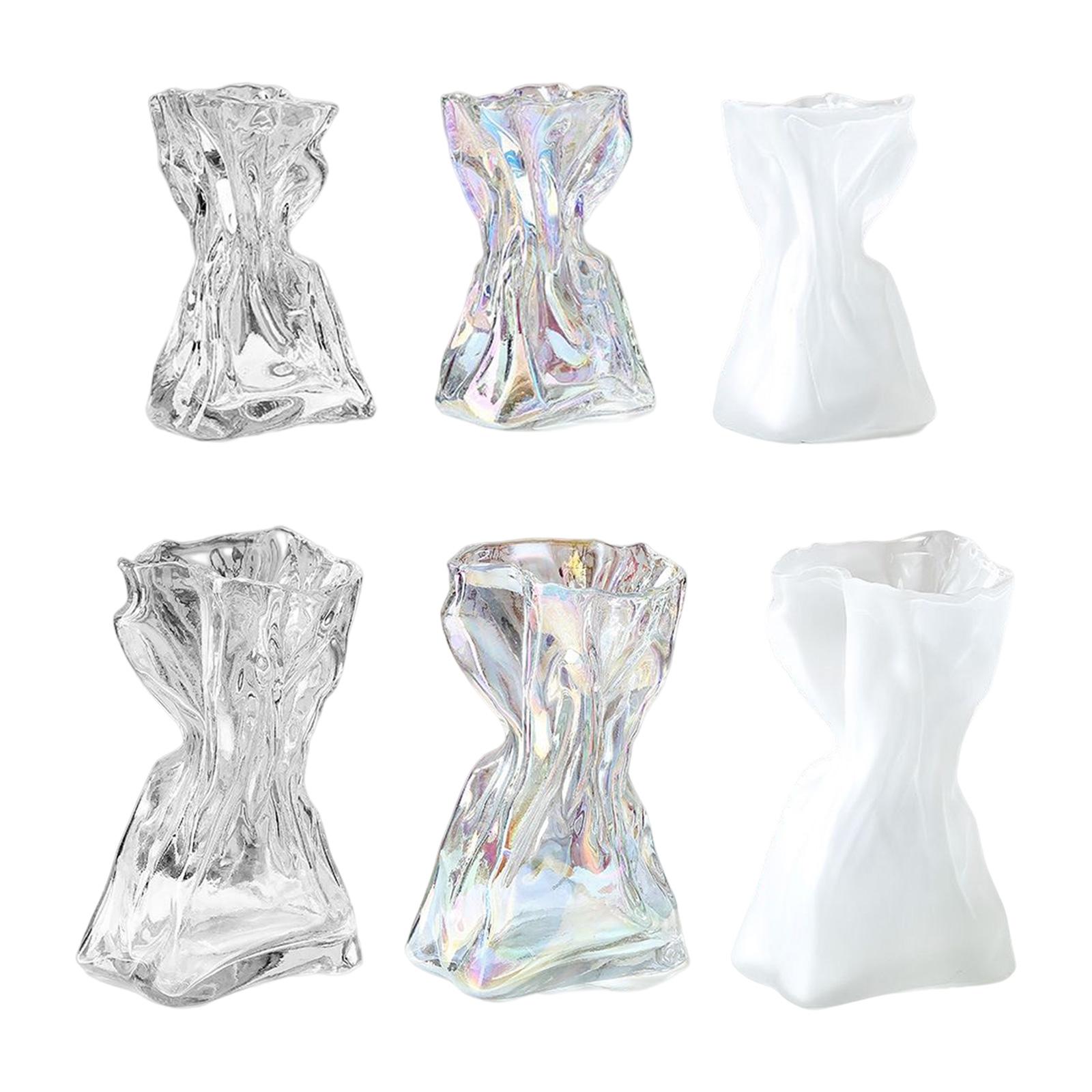 Desk Setup At Home - Glas Blumenvase Blumen Anordnung dekorative Vasen