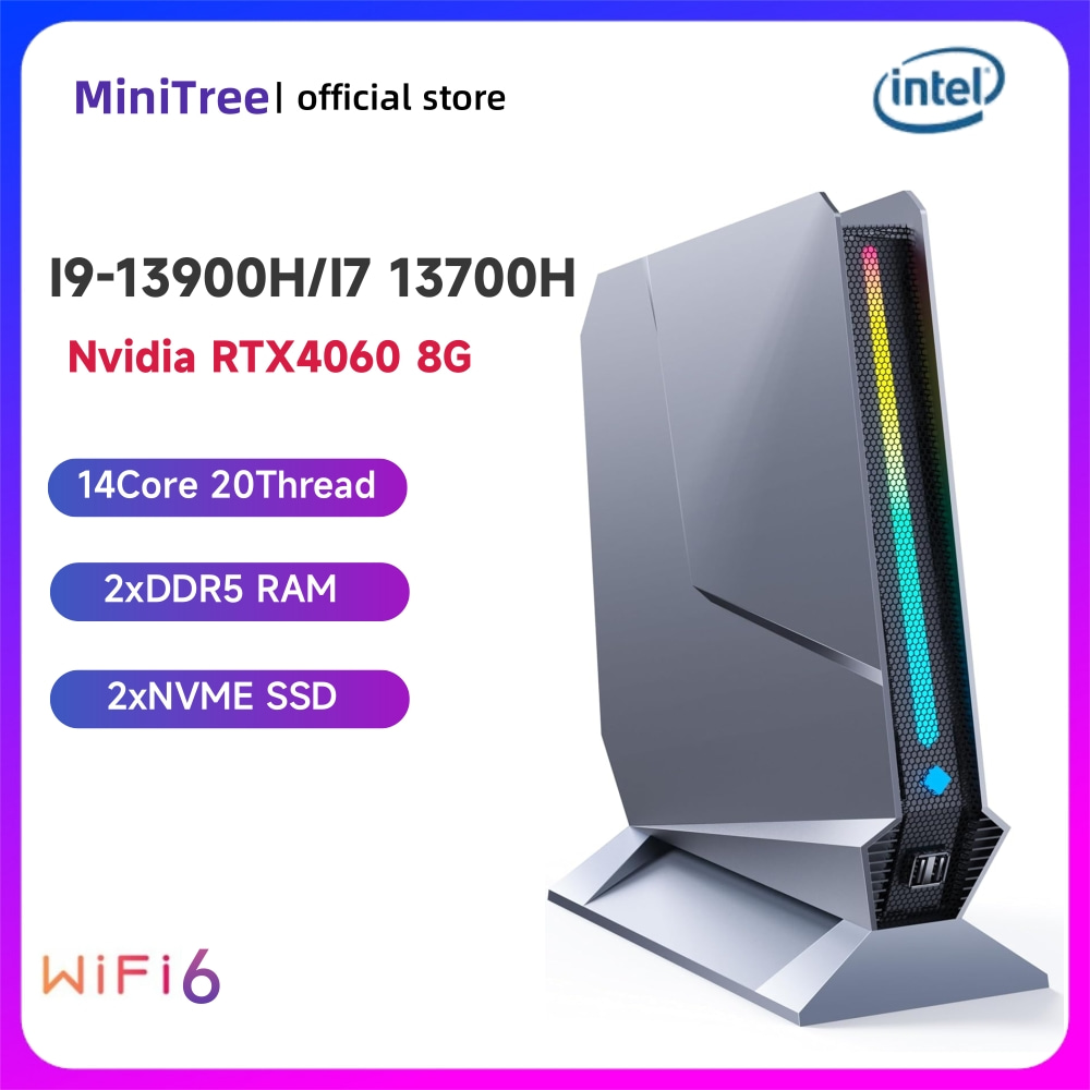 Intel Cpu Core I9 - Desktop Mini-Gaming-Computer Core i9-13900H Nvidia RTX4060