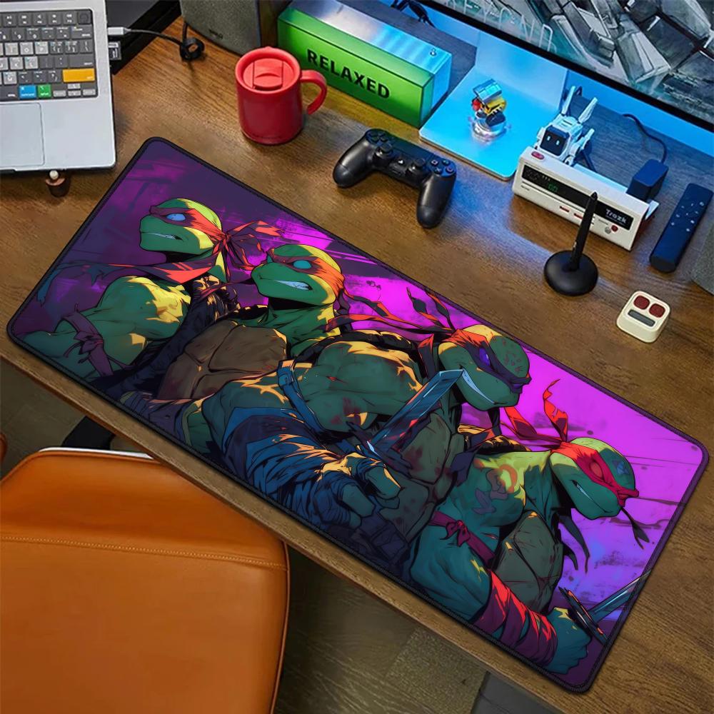 Desk Setup Notebook - Mutants Ninjas Turtles Mauspad Gummimatte Laptop