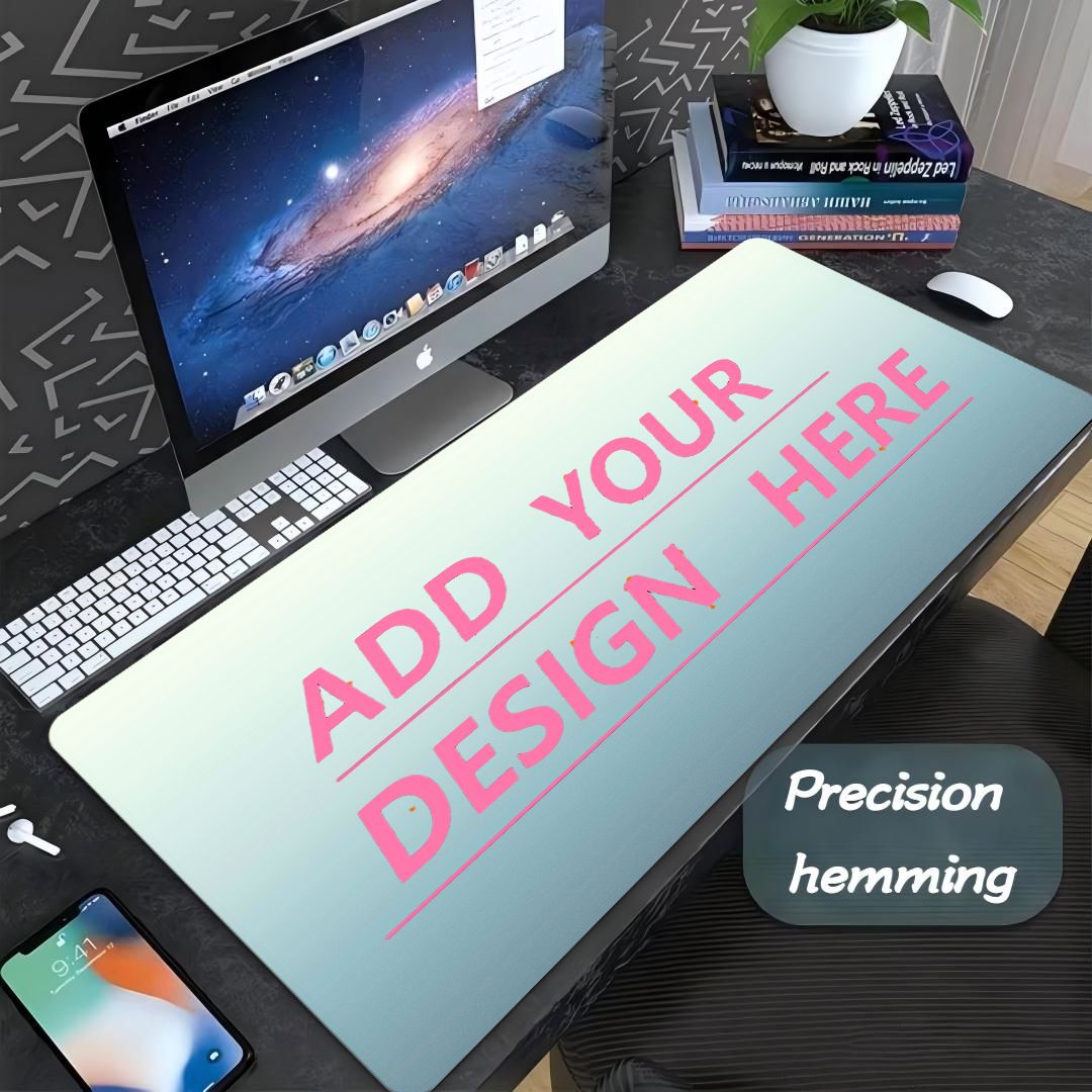 Desk Setup Rug - Personalisiertes, individuelles Mauspad mit Foto- oder
