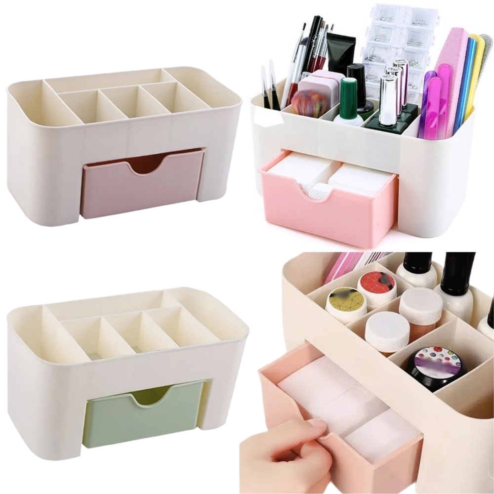 Desk Setup Organization - Nail Art Organizer Desktop Schublade Kosmetik