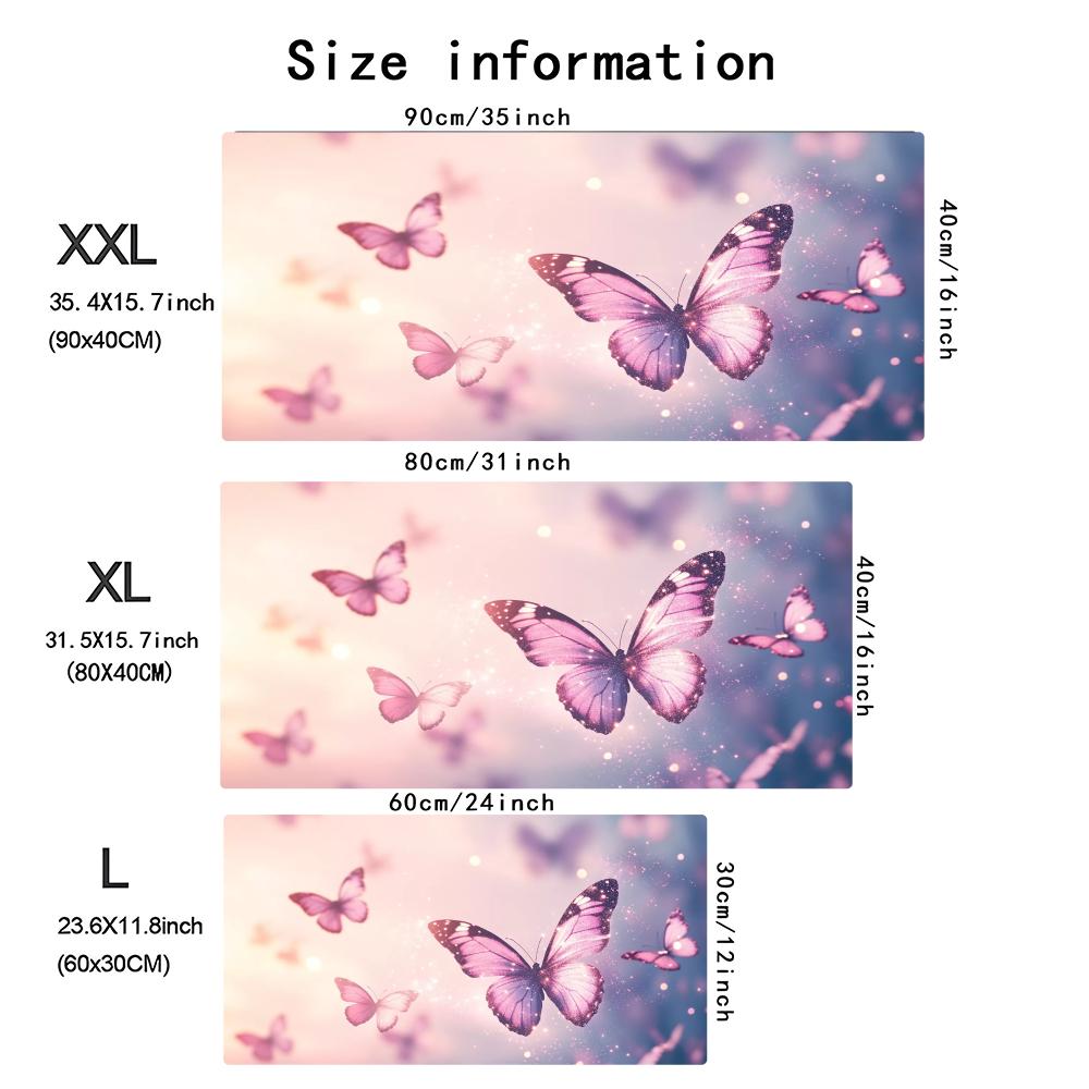 Aquarell Rosa Schmetterling Gr – Desk Setup Laptop And Pc Bewertung und Preis