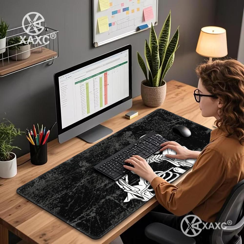 Skull Mouse Pad Dark Ink Schre – Desk Setup Dark Bewertung und Preis
