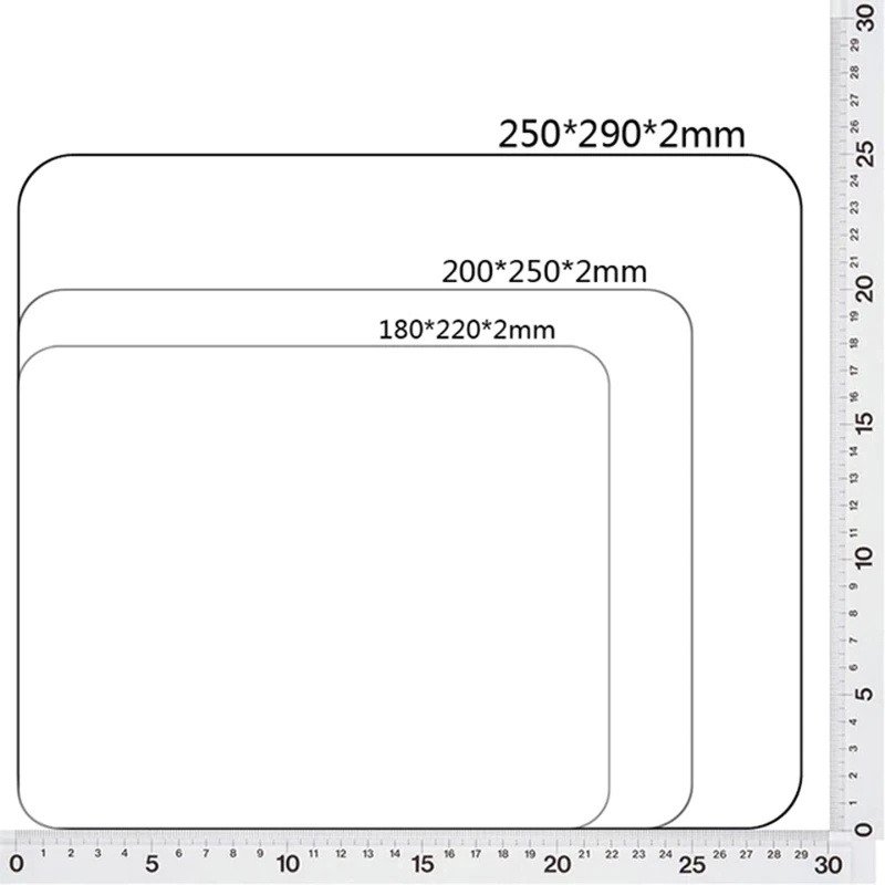 Mauspad aus gebürstetem Stoff, – Desk Setup Laptop And Pc Bewertung und Preis