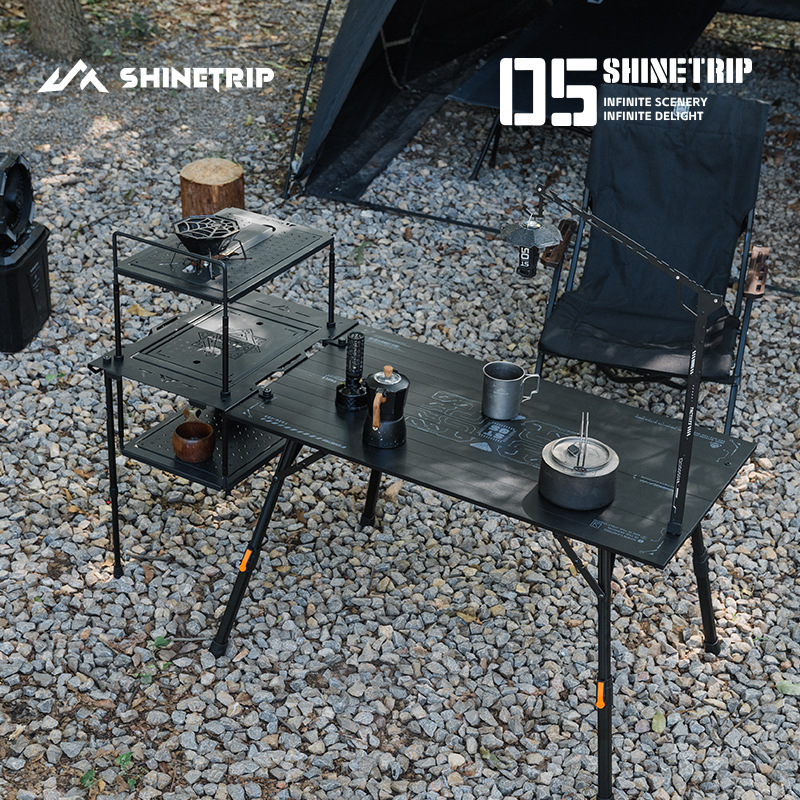 Taktischer Campingtisch 4-fach – Desk Setup Height Bewertung und Preis
