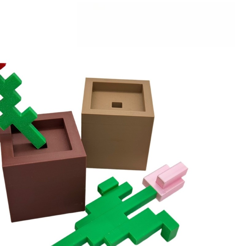 3D-Druck Einzigartige Blumende – Desk Setup At Home Bewertung und Preis