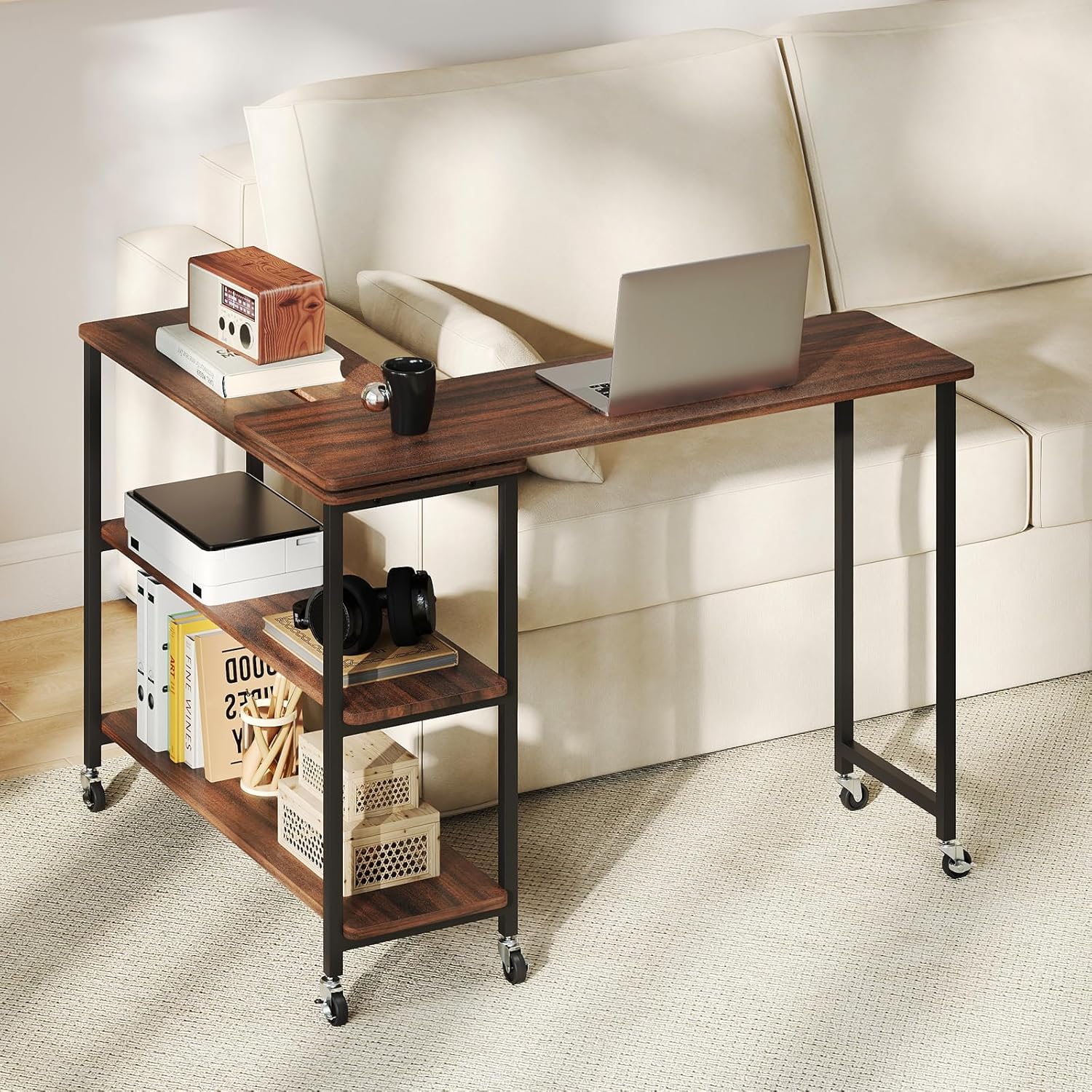 360 °   Drehbarer Beistelltisc – Desk Setup Notebook Bewertung und Preis