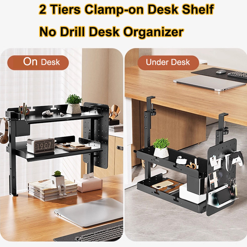 Aufsteckbares 14-Zoll-Regal fü – Desk Setup Productivity Bewertung und Preis