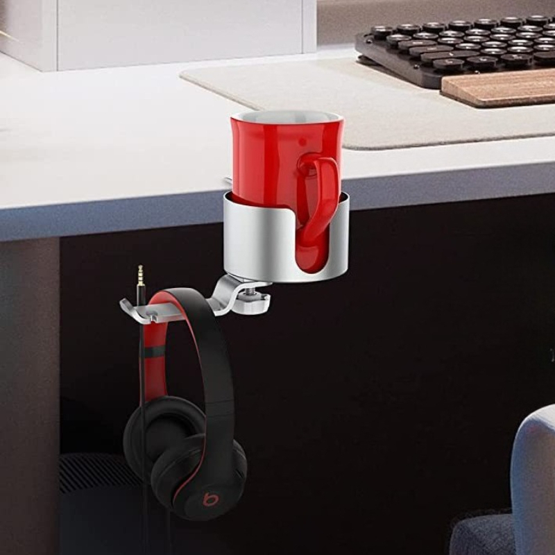 360 °   Drehbarer Becherhalter – Desk Setup Headphones Bewertung und Preis