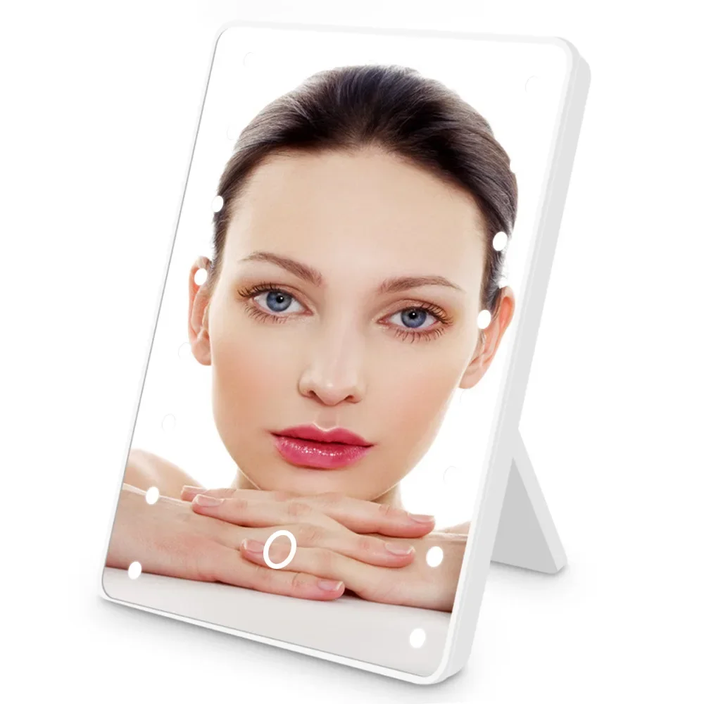 16 LEDs Make-up-Spiegel mit LE – Desk Setup At Home Bewertung und Preis