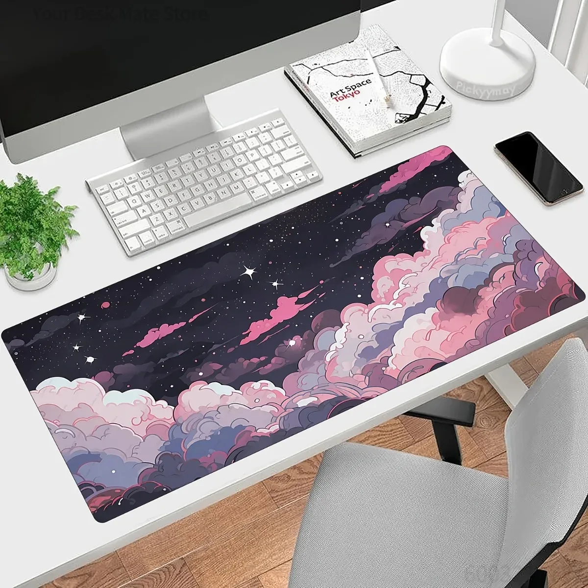 Niedliches Rosa-Lila Anime Gum – Desk Setup Laptop And Pc Bewertung und Preis
