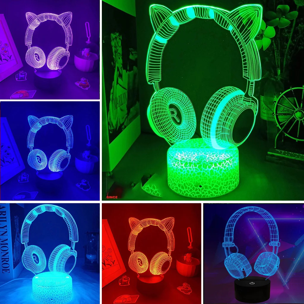 Neue Kopfhörer 3d Illusion Nac – Desk Setup Headphones Bewertung und Preis