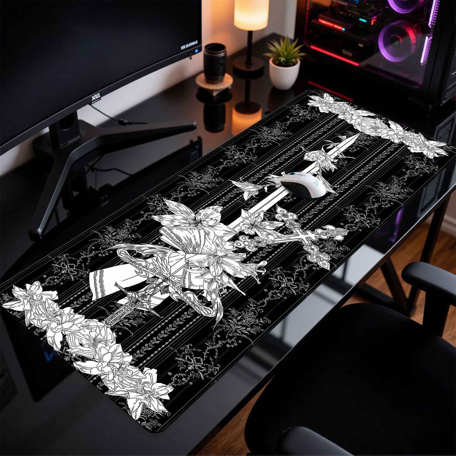 Divine Realm Gothic Building M – Desk Setup Dark Bewertung und Preis
