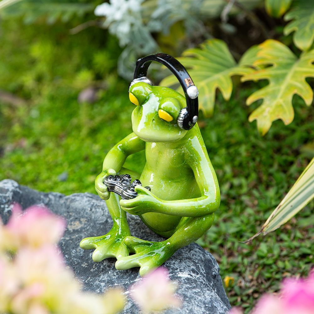 Lustige Gaming-Frosch-Statue m – Desk Setup Headphones Bewertung und Preis