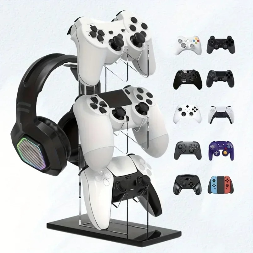 Controller-Ständer 3-stufiger  – Desk Setup Headphones Bewertung und Preis
