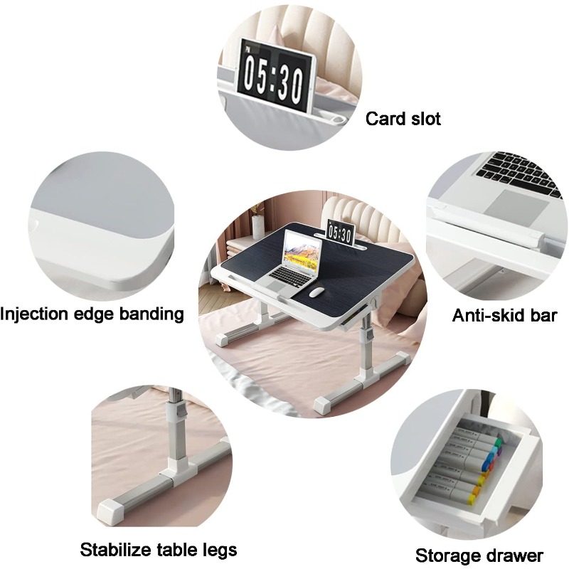 Laptop-Betttablett, Tisch, ver – Desk Setup Pc Bewertung und Preis