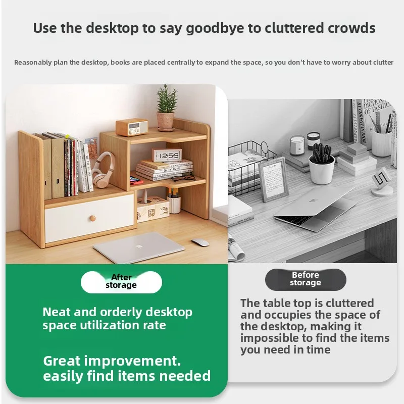 2026 Desktop-Bücherregal Schre – Desk Setup Productivity Bewertung und Preis