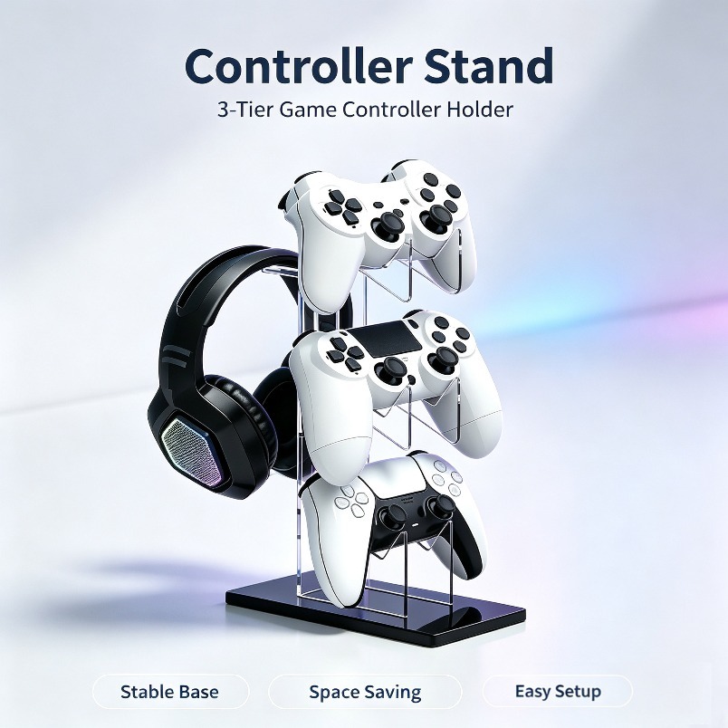 Spiel-Aufbewahrungsregal, 3-st – Desk Setup Headphones Bewertung und Preis