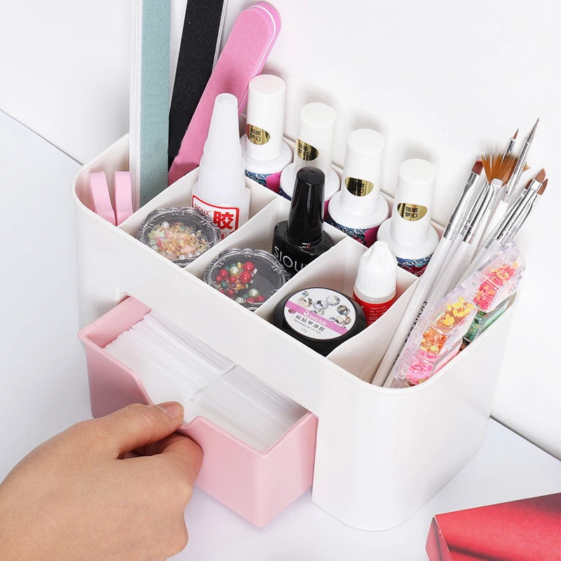 Nail Art Organizer Desktop Sch – Desk Setup Organization Bewertung und Preis