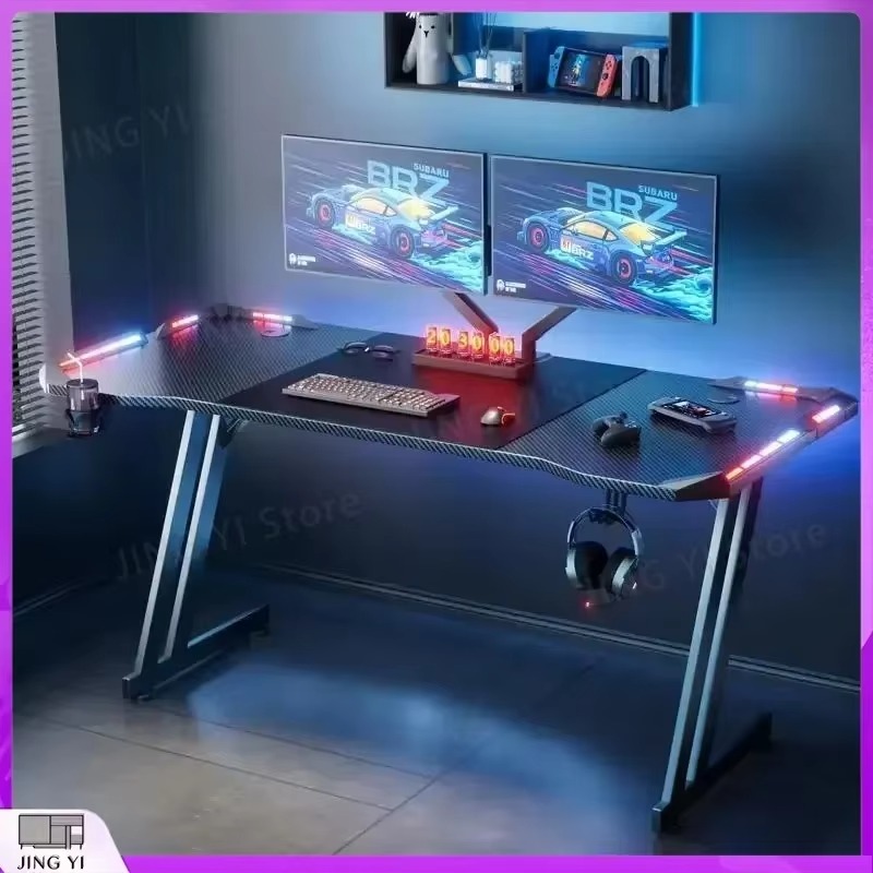 Gaming-Schreibtisch mit LED-Be – Desk Setup Headphones Bewertung und Preis