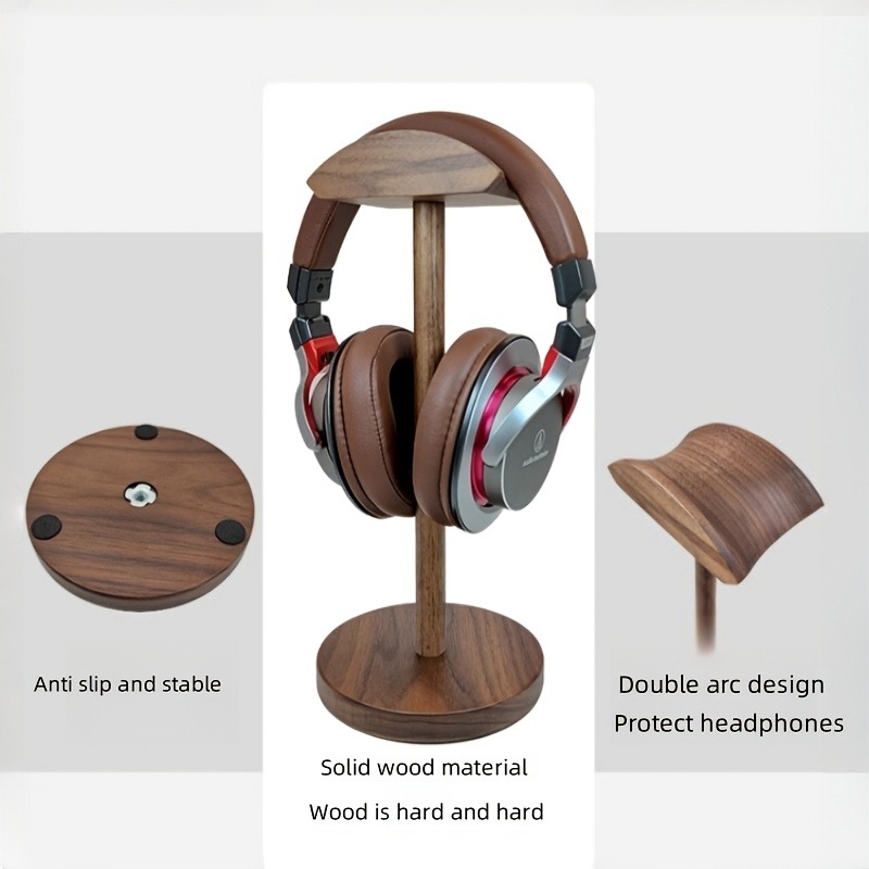 PGY Kopfhörerständer aus Holz, – Desk Setup Headphones Bewertung und Preis